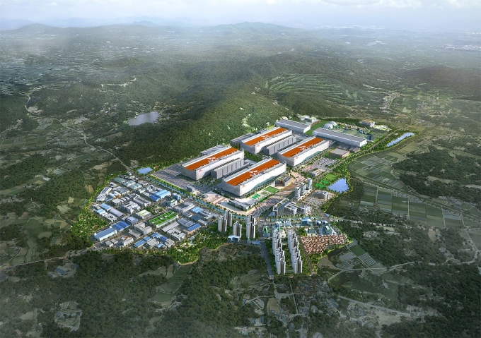 용인 반도체클러스터 예상 조감도. / 사진제공=용인시