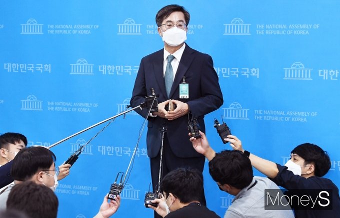[머니S포토] 野 잠룡 김동연 