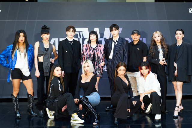 지난달 24일 Mnet ‘스트릿 우먼 파이터’ 제작발표회가 열렸다. 사진은 '스우파' 출연진. /사진=엠넷 제공