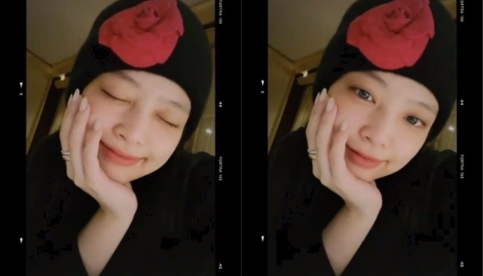 걸그룹 블랙핑크 멤버 제니가 지난 29일 자신의 인스타그램에 올린 게시물이 주목받고 있다. /사진=제니 인스타그램