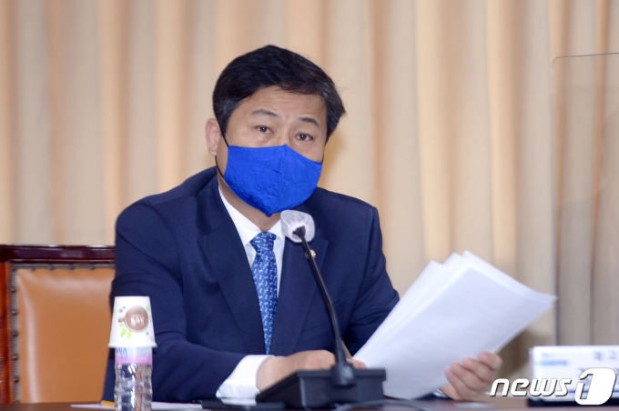 김영배 더불어민주당 최고위원. 2021.6.21/뉴스1 © News1 박준배 기자