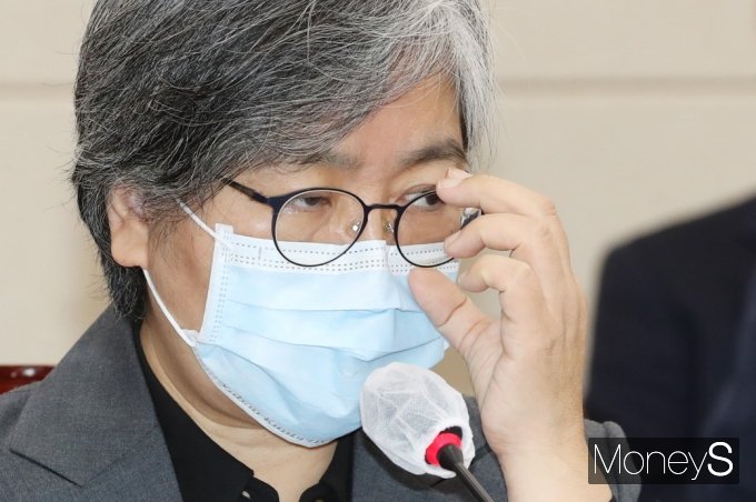 [머니S포토] 국감 정은경 