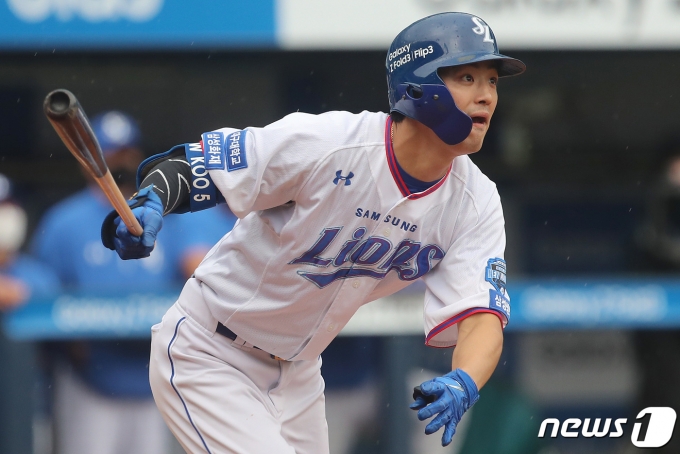 삼성 라이온즈 구자욱. 2021.9.1/뉴스1 © News1 공정식 기자