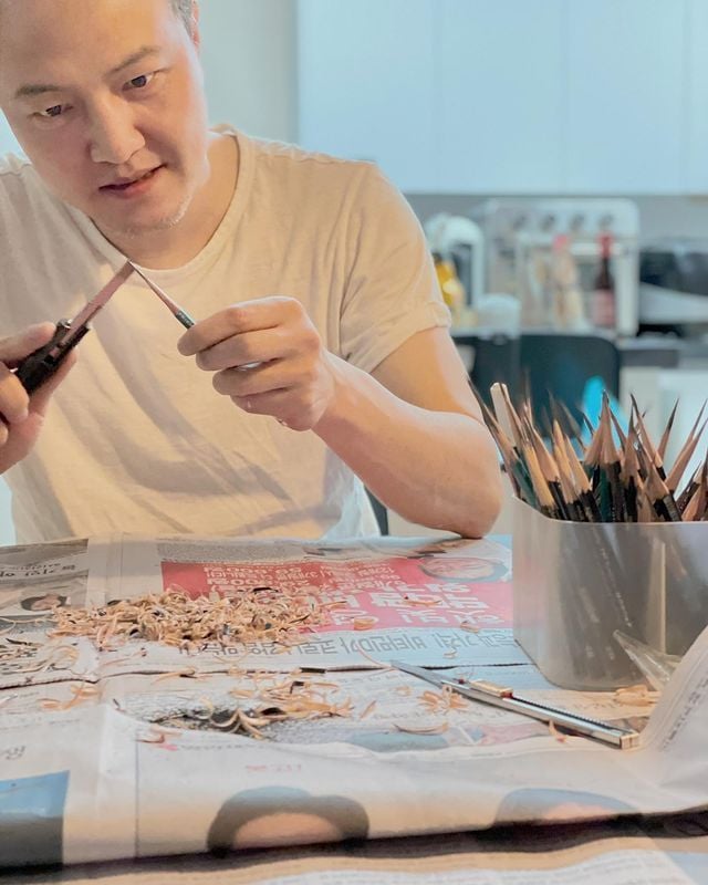 정웅인 아내 이지인 SNS 갈무리 © 뉴스1