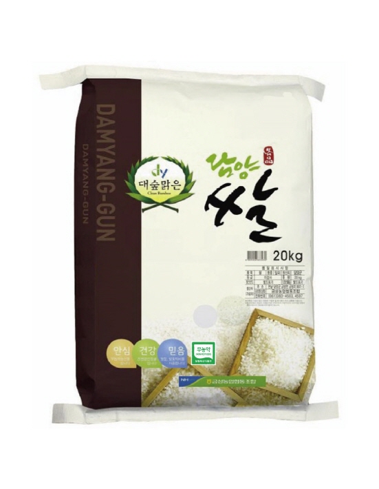 대숲맑은 담양 친환경 쌀./사진=담양군