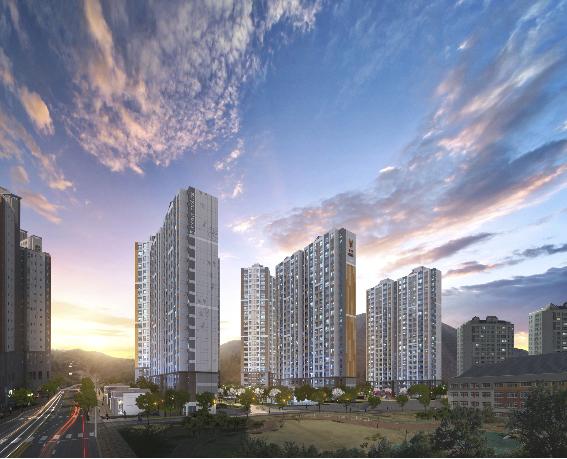 창원시 무동지구에 들어서는 창원 무등 동원로얄듀크 투시도/사진=동원개발