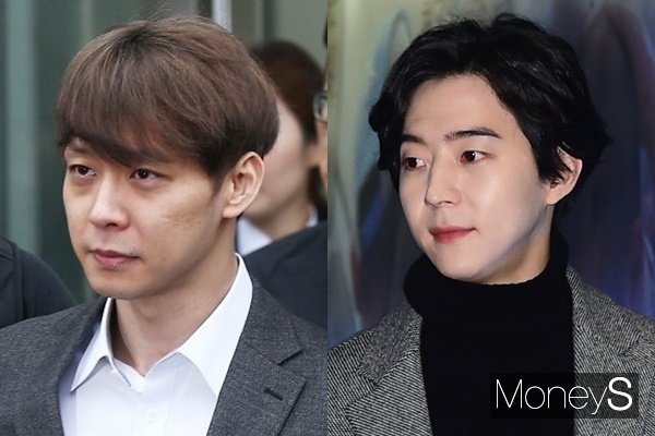 과거 가수 겸 배우 박유천(왼쪽)이 물의를 일으킨데 이어 동생이자 배우로 활동한 박유환이 대마초 흡연 혐의로  경찰 조사를 받았다. /사진=임한별 기자, 뉴스1