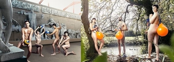 9일(이하 한국시각) 영국 매체 데일리메일은 케임브리지대학교 운동부 선수 78명이 모금을 위해 누드 달력을 제작했다고 전했다. /사진=영국 사진작가 마이크 인스타그램 캡처