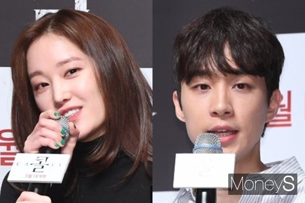 배우 전종서와 이충현 감독이 최근 연인으로 발전했다. 사진은 지난해 2월 서울 강남구 신사동 CGV 압구정에서 열린 영화 '콜'(감독 이충현) 제작보고회에 참석한 전종서와 이충현 감독. /사진=장동규 기자