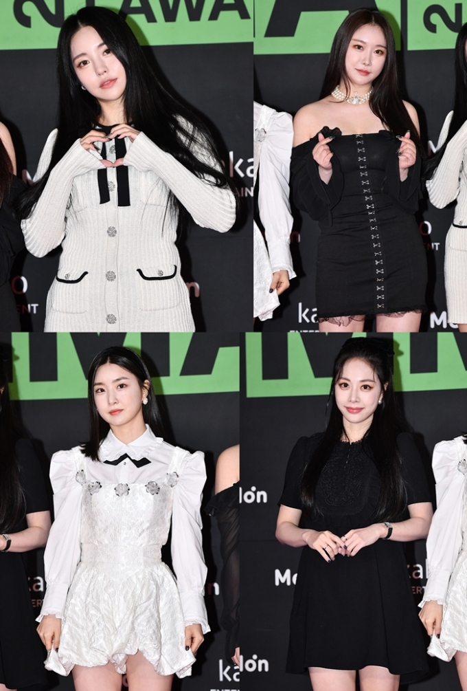 가수 브레이브걸스가 4일 MMA 2021에 참석했다. /사진=MMA 제공