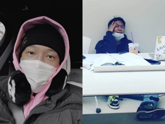 래퍼 MC몽이 코로나 19 백신 추가 접종 후 후유증을 토로했다. /사진=MC몽 인스타그램