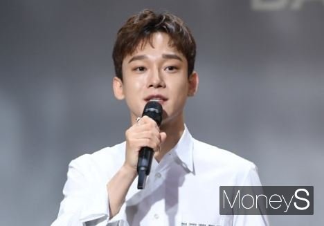 2019년 7월 서울 강남구 삼성동 SAC아트홀에서 열린 백현의 첫 솔로 앨범 'City Lights(시티 라이츠)' 쇼케이스 무대에 엑소 첸이 올라 사회를 봤다. /사진=장동규 기자