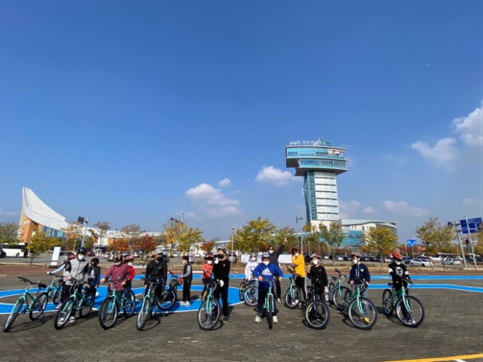 인천에 새롭게 조성된 정서진 인천교육장. /사진=대한자전거연맹
