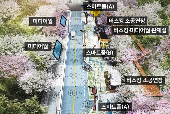 2022년 '생활밀착형 도시재생 스마트기술 지원사업' 대상지 13곳이 최종 선정됐다. 사진은 안산 문화예술거리. /사진제공=국토교통부