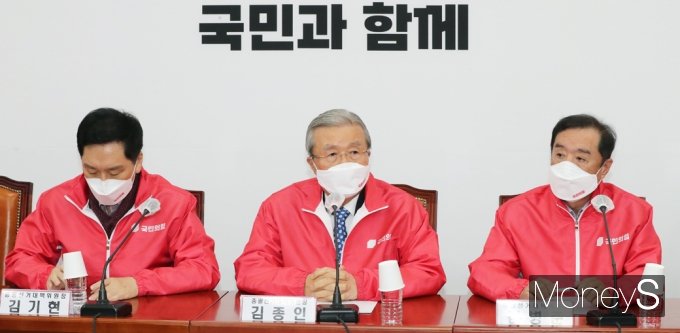 [머니S포토] 김종인 