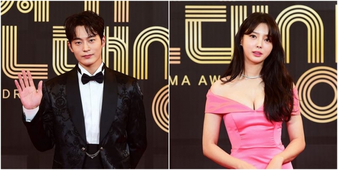 MBC 연기대상 일일드라마 최우수 연기상은 차서원, 엄현경이 차지했다. /사진=뉴스1