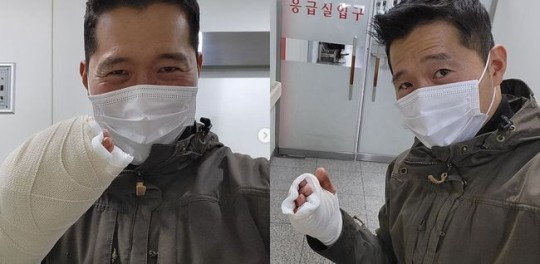 강형욱이 개물림 사고를 당해 응급실을 찾았다. /사진=강형욱 인스타그램