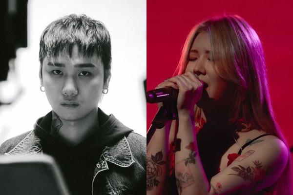 래퍼 저스디스가 가수 백예린의 성격 유형에 대해 한 말이 도마에 올랐다. /사진=저스디스, 백예린 인스타그램