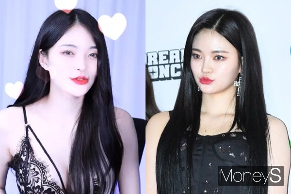 걸그룹 다이아 멤버 솜이가 인터넷 방송 진행자로 변신한 근황이 알려졌다. /사진=팬더TV 방송캡처, 장동규 기자