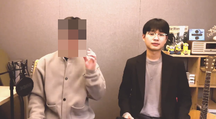 '돌싱글즈2' 이덕연(사진 오른쪽)이 지난 12일 자신의 인스타그램을 통해 노래하는 영상을 공개했다. /사진=이덕연 인스타그램 캡처
