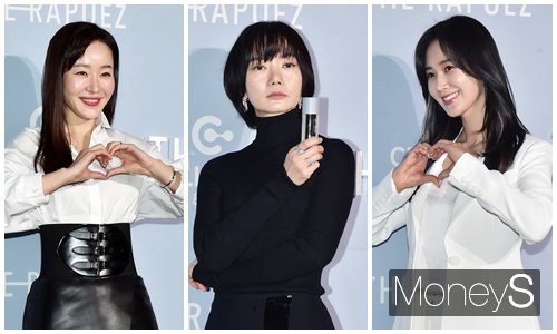 [머니S포토] 엄지원·배두나·유리, 코스메틱 론칭 3人3色 미녀