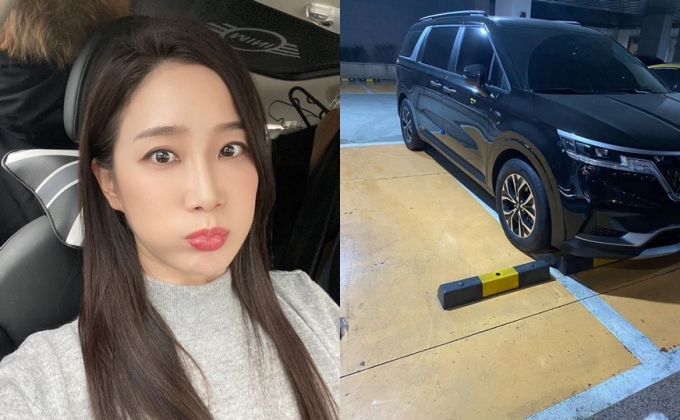 배우 김하영이 비매너 주차에 분노를 드러냈다. /사진제공=김하영 공식 인스타그램 갈무리