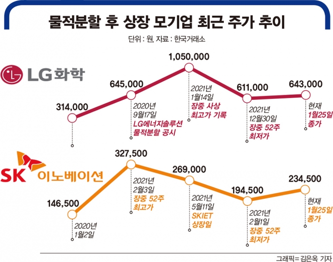 LG엔솔이 쏘아올린 물적분할 논란… 주가 추락에 개미 '발 동동'