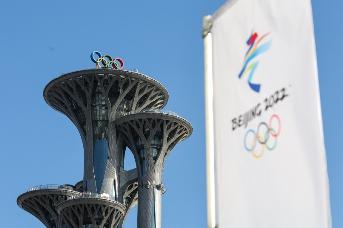 1일(이하 한국시각) 로이터 통신 등에 따르면 타이완 올림픽조직위원회는 국제올림픽위원회(IOC)의 요청에 따라 베이징올림픽 개·폐회식에 선수단을 보내기로 결정했다. 사진은 베이징올림픽 메인 미디어 센터 앞. /사진=뉴스1