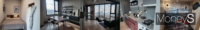 지난 15일 촬영한 에피소드 강남 262 입주민 전용 거주 공간 모습 /사진=신유진 기자