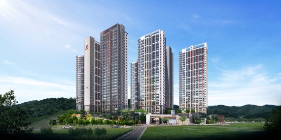 '힐스테이트 통영' 투시도 /사진제공=현대엔지니어링