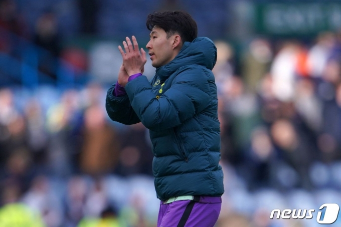 토트넘 홋스퍼의 손흥민.  © AFP=뉴스1