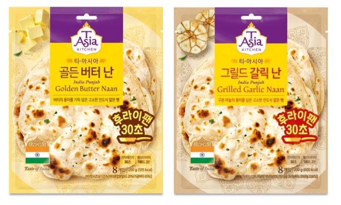 프라이팬에 30초! 화덕에서 갓 구운듯한 쫄깃한 정통 인도식 ‘난(빵)’ 선보여