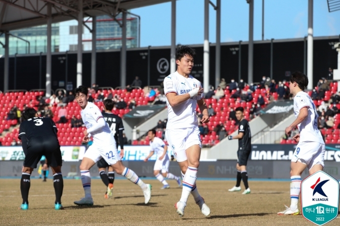 수원 삼성의 오현규 (한국프로축구연맹 제공)© 뉴스1