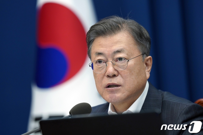 문재인 대통령 2022.2.22/뉴스1 © News1 이광호 기자