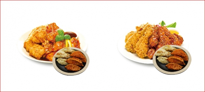 티바두마리치킨이 지난 2일 신메뉴 “어쩔만두세트”를 공개하면서 블로그와 리뷰글 등 각종 소셜네트워크에서 호평을 받고 있다.(티바두마리치킨 제공)