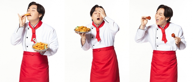 버팔로 윙의 제왕 ㈜사세가 2021년에 이어 2022년에도 개그맨 황제성을 광고 모델로 선정했다. (사세 제공)