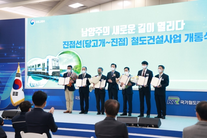 진접선(당고개∼진접) 복선 전철 오는 19일 개통식. / 사진제공=남양주시
