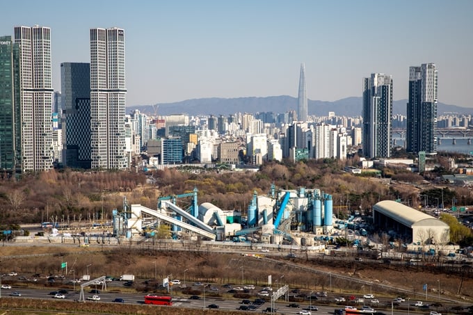 삼표산업이 서울 성동구 성수동 삼표레미콘 공장 철거 후 개발 이익을 얻을 수 있을지 주목된다. 사진은 지난달 28일 성수동 공장 모습. /사진=뉴스1
