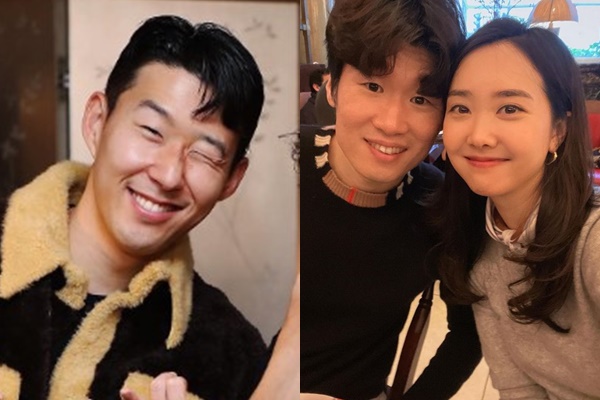 아나운서 출신 김민지가 손흥민의 센스넘치는 선물에 감사함을 전했다. /사진=손흥민, 김민지 인스타그램