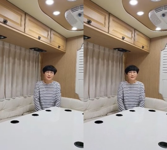 팽현숙이 일부 유튜버들로 인해 오해를 받고 있는 영탁과 자신의 딸과의 관계에 대해 해명했다. /사진=최양락 유튜브