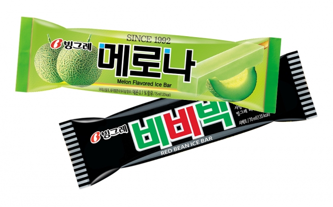 빙그레는 합병 이후 뚜렷한 실적을 내지 못하고 있다. 사진은 빙그레 제품인 '메로나'와 '비비빅'. /사진=빙그레