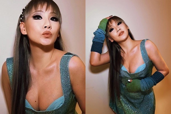 가수 씨엘이 글래머러스한 매력으로 시선을 사로잡았다. /사진=씨엘 인스타그램