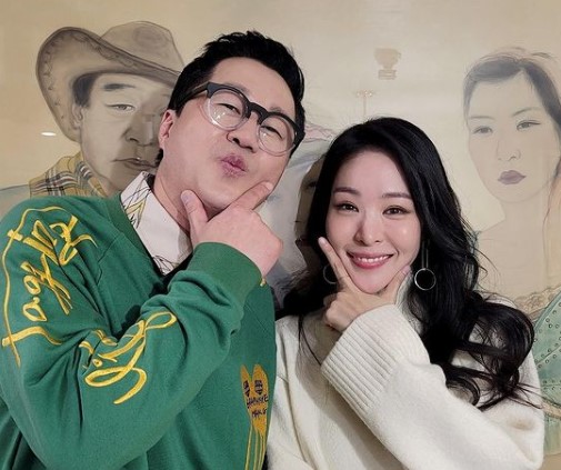 미디언 김태현이 장광의 딸이자 아내인 미자와 러브라인을 만들었던 지상렬을 질투했다. /사진=미자 인스타그램