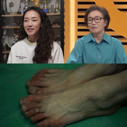 클라이밍 국가대표 출신 김자인 선수가 지난 24일 방송된 KBS2 예능 프로그램 '우리끼리 작전:타임'에 출연하면서 근황을 공개했다. /사진=KBS 제공