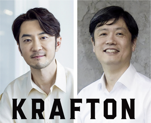 김창한 크래프톤 대표이사, 장병규 크래프톤 의장/사진제공=크래프톤