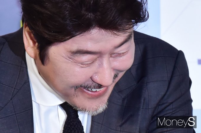 [머니S포토] 브로커 송강호 '인간미' 듬뿍, 명품배우의 미소