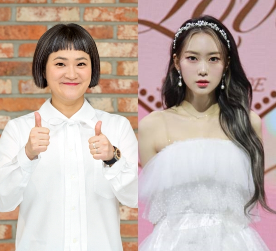 방송인 김신영이 오마이걸 출신 지호와의 열애설에 대해 입을 열었다. /사진=스타뉴스