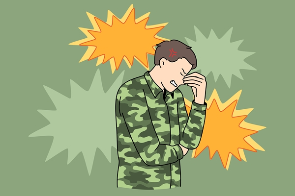 한 육군 병사가 식사 예절 때문에 밥을 제대로 먹지 못한다고 하소연했다. 이 부대에선 선임이 앉고 일어설 때마다 정해진 인사를 해야 하는 것으로 알려졌다. 일러스트는 기사내용과 무관. /일러스트=이미지투데이