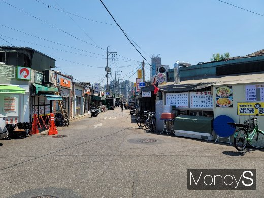 지난 5월 24일 찾은 서울 영등포구 문래동4가 재개발구역. /사진=신유진 기자