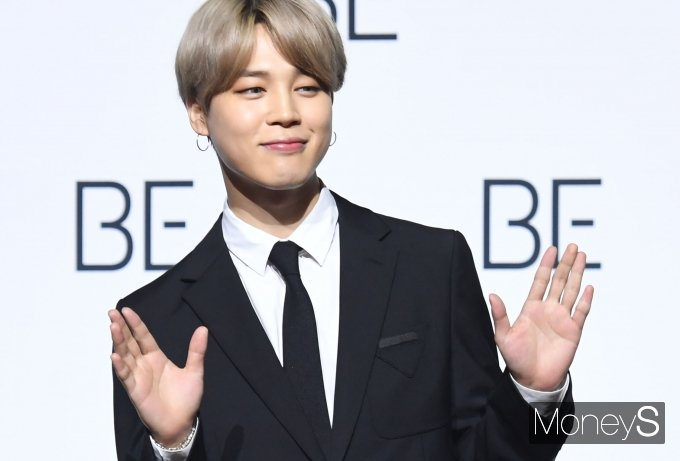 그룹 BTS(방탄소년단) 지민이 건강보험료 체납 논란과 관련해 처음으로 입장을 밝혔다. 사진은 지난 2020년 11월 서울 중구 동대문디자인플라자(DDP)에서 열린 앨범 'BE (Deluxe Edition)' 발매 글로벌 기자간담회에 참석한 방탄소년단 지민. /사진=장동규 기자